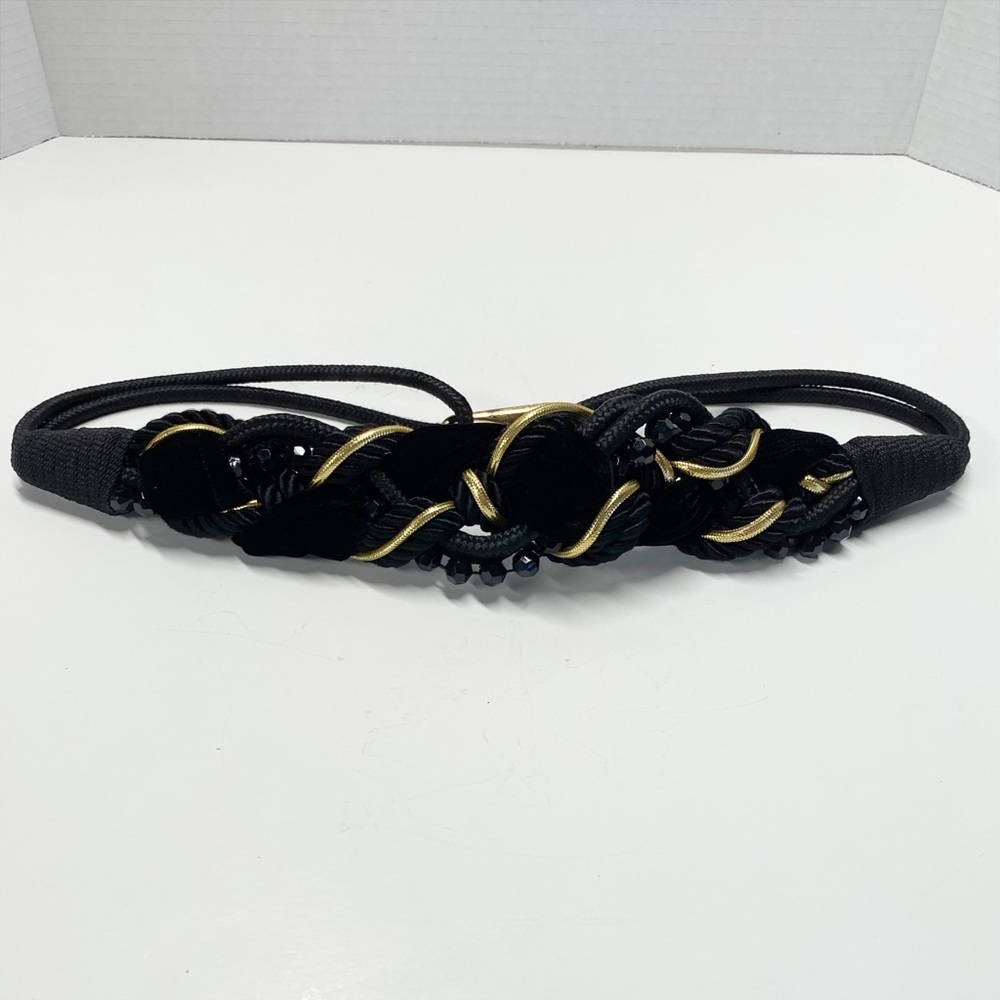 Vintage Beaded Rope Belt